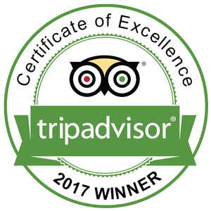 TripAdvisor 2017 Certificate of Excellence